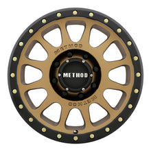 Cargar imagen en el visor de la galería, Method MR305 NV 20x10 -18mm Offset 8x180 130.81mm CB Method Bronze/Black Street Loc Wheel