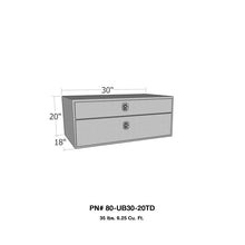Cargar imagen en el visor de la galería, Westin/Brute UnderBody 30in x 20in w/ Top Drawer - Aluminum