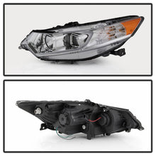 Load image into Gallery viewer, xTune 09-14 Acura TSX Projector Headlights - Light Bar DRL - Chrome (PRO-JH-ATSX09-LB-C)