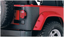 Cargar imagen en el visor de la galería, Bushwacker 97-06 Jeep Wrangler Trail Armor Esquinas traseras - Negro