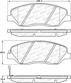 StopTech Street Brake Pads