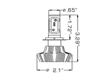 Cargar imagen en el visor de la galería, Oracle H7 4000 Lumen LED Headlight Bulbs (Pair) - 6000K SEE WARRANTY