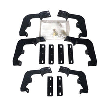 Cargar imagen en el visor de la galería, Westin 2015-2018 Chevrolet/GMC Colorado/Canyon Crew Cab Premier Oval Nerf Step Bar Mount Kit - Black