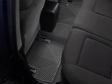 Cargar imagen en el visor de la galería, WeatherTech 07-14 Volvo S80 Rear Rubber Mats - Black