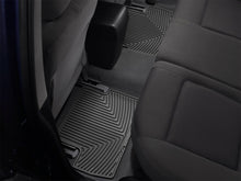 Load image into Gallery viewer, WeatherTech 99 BMW M3 Convertible Rear Rubber Mats - Black