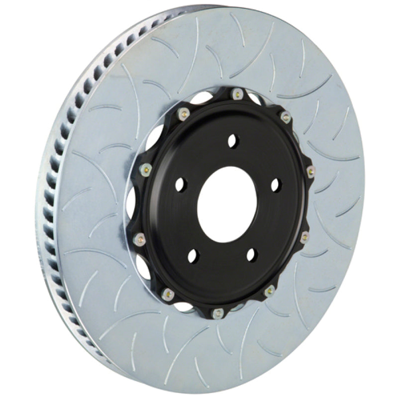 Brembo 02-05 996 GT2 Discos delanteros de 2 piezas 350x34 2 piezas Rotor ranurado Tipo 3