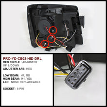 Cargar imagen en el visor de la galería, Spyder Cadillac Escalade 02-06 Projector Xenon/HID Model- LED Halo DRL Blk PRO-YD-CE02-HID-DRL-BK