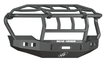 Cargar imagen en el visor de la galería, Road Armor 11-16 Ford F-250 Stealth parachoques delantero con protector intimidador - Tex Blk