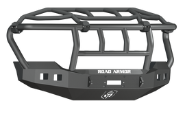 Road Armor 11-16 Ford F-250 Stealth parachoques delantero con protector intimidador - Tex Blk
