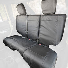 Cargar imagen en el visor de la galería, Rugged Ridge Ballistic Seat Cvr Rear Black 840D 07-10 JK 4Dr