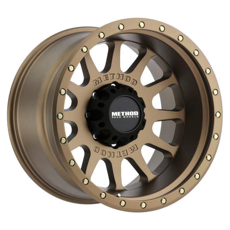 Método MR605 NV 20x10 -24 mm Offset 8x6,5 121,3 mm CB Método Rueda de bronce