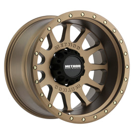 Método MR605 NV 20x12 -52 mm Offset 8x6.5 121.3 mm CB Método Rueda de bronce