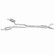 Cargar imagen en el visor de la galería, MagnaFlow Cat-Back Stainless Dual Split Rear Exit 4in Polished Tips 11-15 Chevy Camaro 3.6L V6
