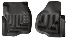 Cargar imagen en el visor de la galería, Husky Liners 11-12 Ford F250/F350/F450 Series Reg/Super/Crew Cab X-Act Contour Revestimientos de piso negros