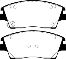 Cargar imagen en el visor de la galería, EBC 2016+ Hyundai Tuscon Ultimax2 Front Brake Pads