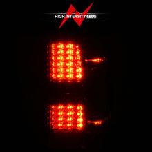 Cargar imagen en el visor de la galería, ANZO 15-19 Chevy Silverado 2500HD/3500HD (solo halógenos de fábrica) luces traseras LED ahumadas con lente transparente