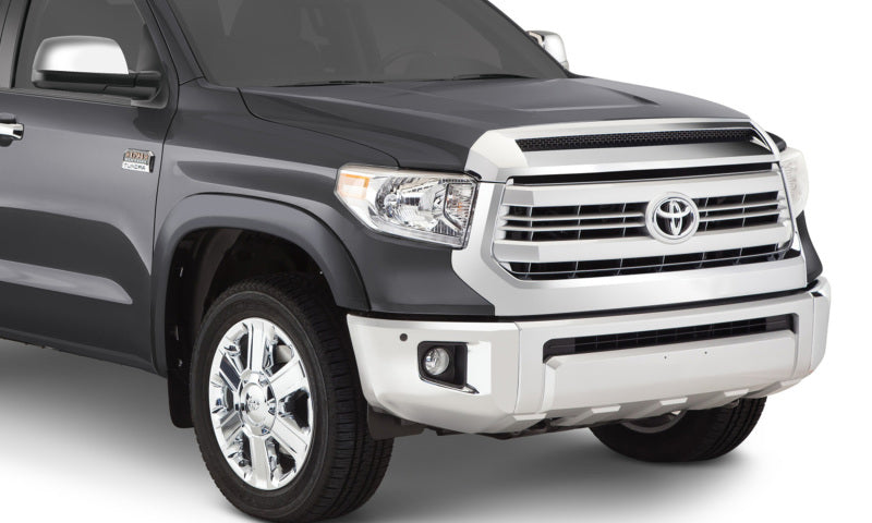 Bushwacker 16-18 Toyota Tundra Fleetside OE Style Bengalas - 4 piezas - Gris magnético