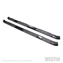 Cargar imagen en el visor de la galería, Westin 2017-2018 Ford F-250/350 Crew Cab (8ft Bed) PRO TRAXX 5 WTW Oval Nerf Step Bars - Black