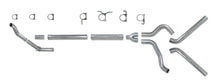 Cargar imagen en el visor de la galería, KIT Diamond Eye 4 pulgadas TB MFLR RPLCMENT TUBO DUAL SS 94-97 5 7 3L F250/F350 PWRSTROKE NFS W CARB STDS