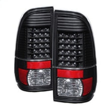 Cargar imagen en el visor de la galería, Xtune Ford Super Duty 08-15 LED Tail Lights Black ALT-JH-FS08-LED-BK