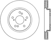 Cargar imagen en el visor de la galería, Stoptech 07-12 Acura RDX Front Premium Cryo Rotor