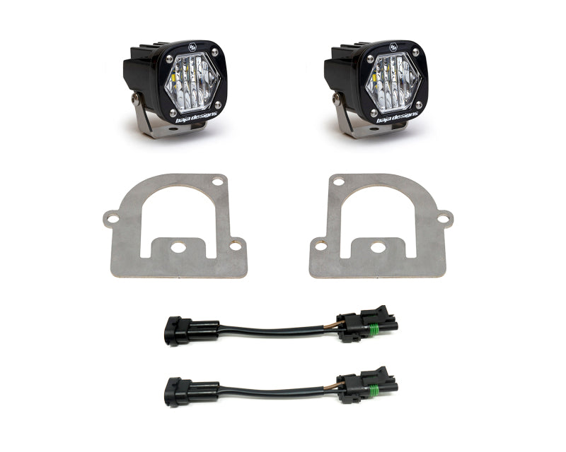 Baja Designs 21+ Ford Bronco Sport S1 WC Kit de luces LED antiniebla de bolsillo - Transparente