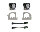 Baja Designs 21+ Ford Bronco Sport S1 WC Kit de luces LED antiniebla de bolsillo - Transparente