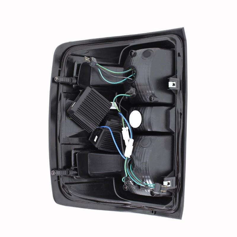 ANZO 2014-2018 Chevy Silverado 1500 luces traseras LED negras