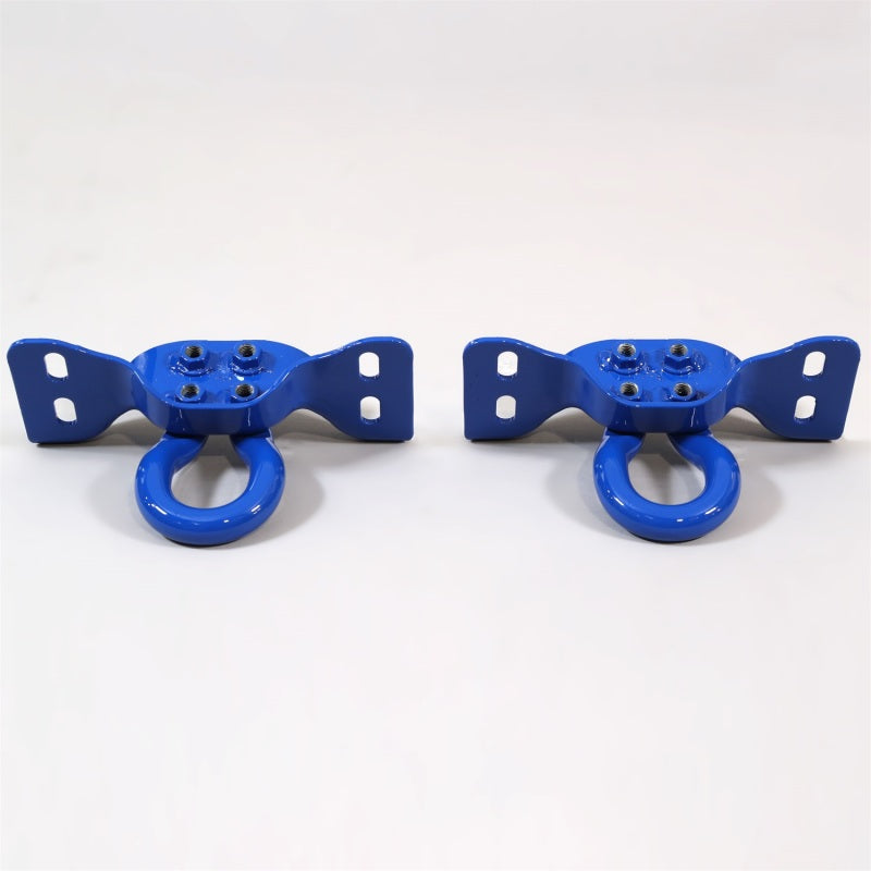 Ganchos de remolque Ford Racing 17-22 Super Duty - Azul (par)