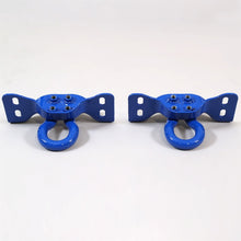 Cargar imagen en el visor de la galería, Ganchos de remolque Ford Racing 17-22 Super Duty - Azul (par)