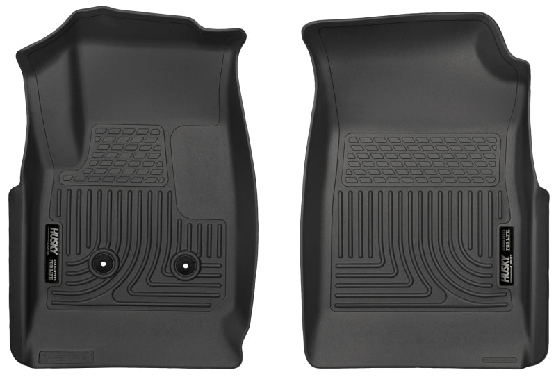 Husky Liners 15 Colorado Crew Cab/Ext Cab WeatherBeater Revestimiento de piso delantero negro