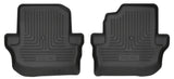 Revestimientos Husky 19-24 Jeep Wrangler JL 2dr. Revestimiento de piso negro para segundo asiento