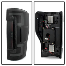 Cargar imagen en el visor de la galería, Spyder 17-18 Ford F-250 Super Duty (Excl LED Models) LED Tail Lights - Blk Smk (ALT-YD-FS17-LED-BSM)