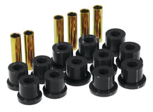 Cargar imagen en el visor de la galería, Prothane 81-87 GM Rear Spring &amp; Shackle Bushings (w/ 1 3/8in Bushings) - Black