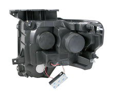 Cargar imagen en el visor de la galería, ANZO 2009-2014 Ford F-150 Faros delanteros proyectores con Halo Chrome (CCFL) G2