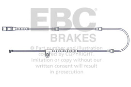 EBC 2010-2014 BMW X5 4.4L Twin Turbo Cables de desgaste delanteros