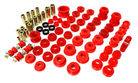 Suspensión energética 92-95 Honda Civic/CRX / 93-97 Honda Del Sol (incluido VTEC) Rojo Hyper-Flex Master