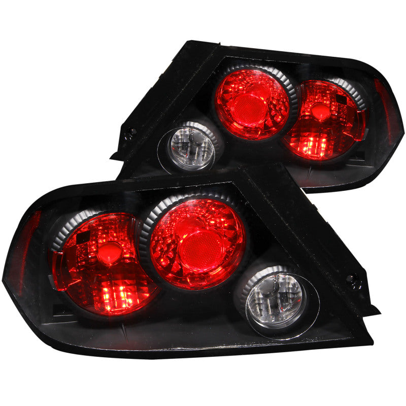 ANZO 2002-2003 Mitsubishi Lancer luces traseras negras