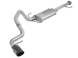 aFe Scorpion Escape Cat-Back de acero aluminizado de 2-1/2 pulgadas con puntas negras 07-17 Toyota FJ Cruiser V6 4.0L