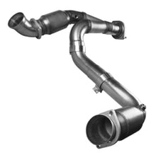 Cargar imagen en el visor de la galería, Kooks 07-08 GM 1500 3in x OEM Out GREEN Cat SS Y Pipe Kooks HDR Req