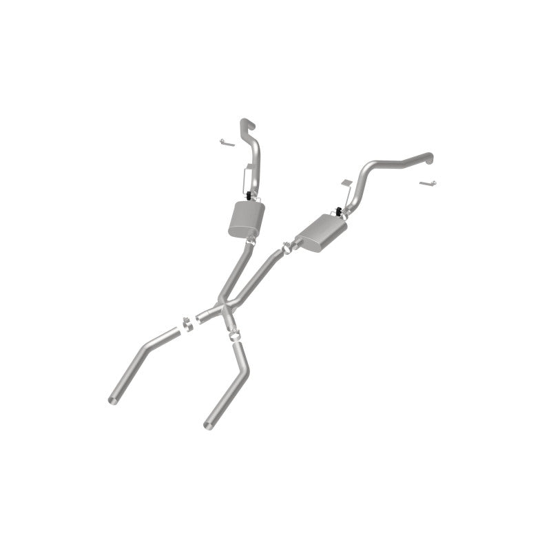 MagnaFlow Sys C/B 67-72 F-Body 2.50 pulgadas con Tru-X