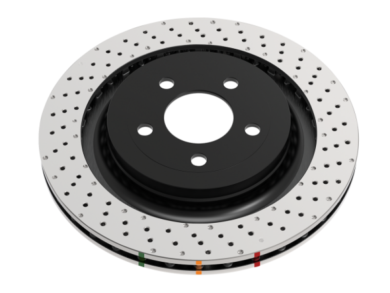 DBA 04-17 Subaru WRX STi Rotor trasero perforado/con hoyuelos serie 4000 XD