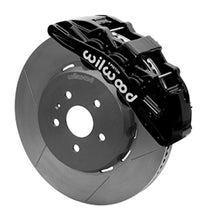 Load image into Gallery viewer, Wilwood SX6R Front Brake Kit 15in Lug Drive Slotted Black w/ Lines 10-14 Chevrolet Camaro SS