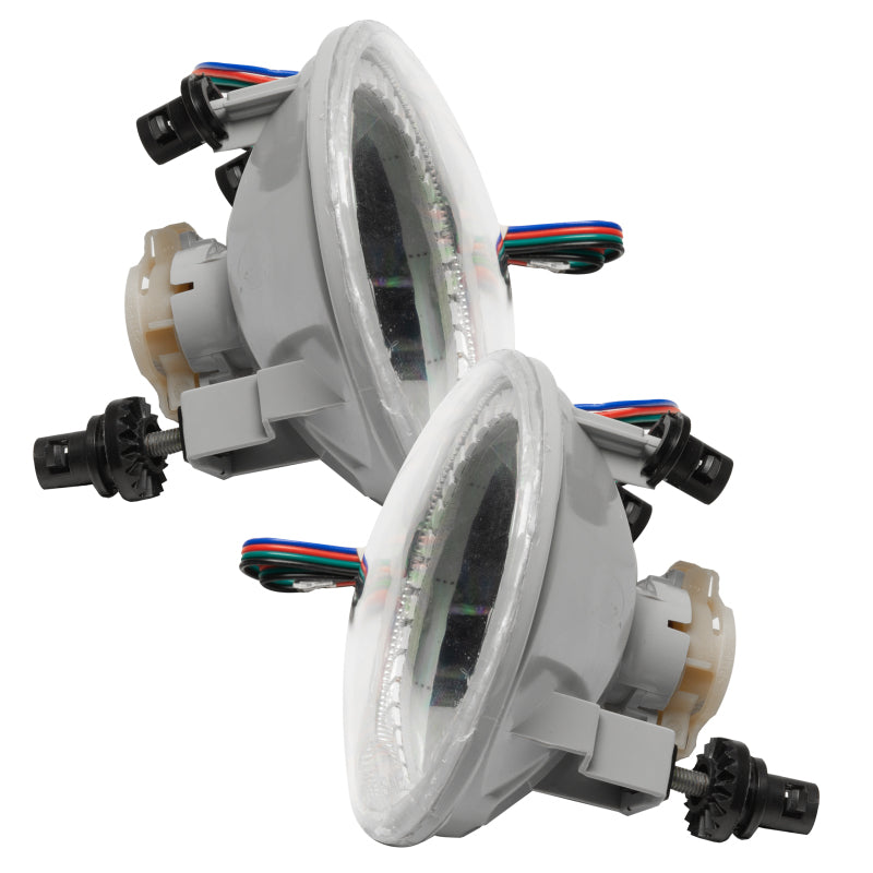 Oracle Lighting 07-13 Chevrolet Avalanche Pre-Assembled LED Halo Fog Lights -Blue SEE WARRANTY
