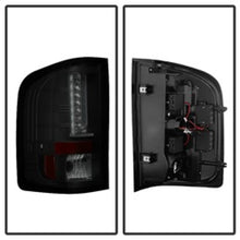 Cargar imagen en el visor de la galería, Spyder 07-13 Chevy Silverado (Exc 2010 Model) Verison 2 LED Tail Lights ALT-YD-CS07V2-LED-BSM
