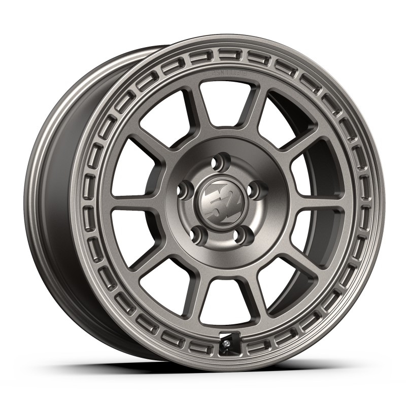 quince52 Traverse MX 17x8 5x114.3 38mm ET 73.1mm Rueda central de magnesio gris