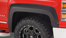 Cargar imagen en el visor de la galería, Bushwacker 15-18 Chevy Silverado 2500 HD Extend-A-Fender estilo bengalas 2 piezas - negro