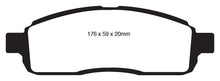 Cargar imagen en el visor de la galería, EBC 09 Ford F150 4.6 (2WD) 6 Lug Greenstuff Front Brake Pads