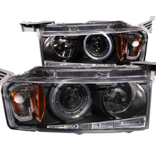 Cargar imagen en el visor de la galería, ANZO 2004-2007 Scion Xb Projector Headlights w/ Halo Black G2