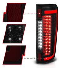 Cargar imagen en el visor de la galería, Luces traseras LED ANZO 2017+ Ford F-250 - Negro/Ahumado